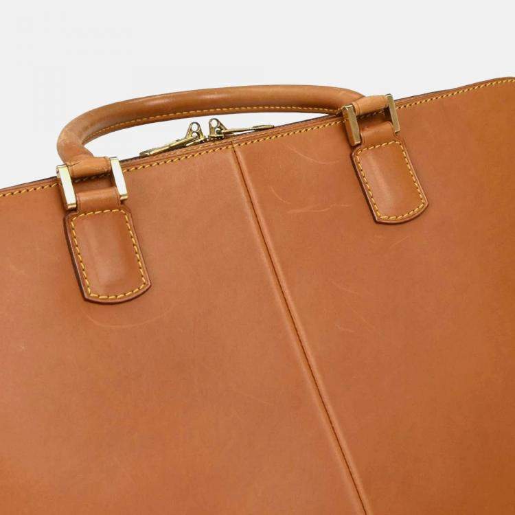 مملوكة مسبقًا Louis Vuitton Brown Nomad Negev GM Handbag