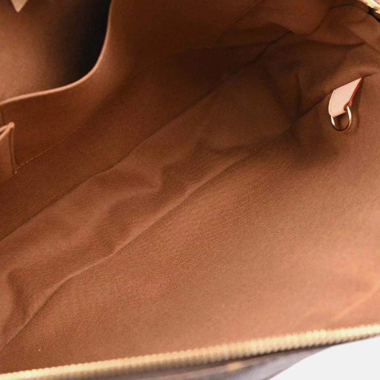 Pre Owned Louis Vuitton Monogram Sac Bosphore 2way Business Handbag