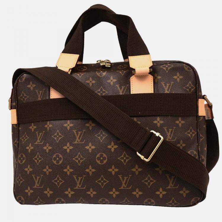 Pre Owned Louis Vuitton Monogram Sac Bosphore 2way Business Handbag