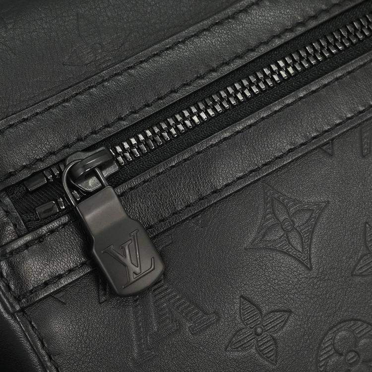 Pre Owned Louis Vuitton Black Monogram Shadow Sprinter Messenger bag