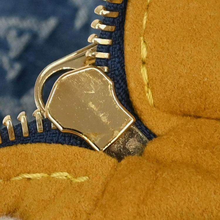 Pre Owned Louis Vuitton Neo Speedy Blue Monogram Denim Handbag