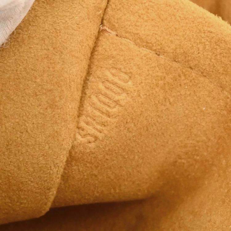 Pre Owned Louis Vuitton Mini Pleaty Raye Blue Monogram Denim Handbag