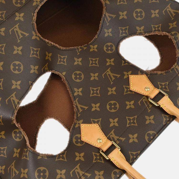 Pre Owned Louis Vuitton Bag With Holes Tote Bag COMME des GARCONS