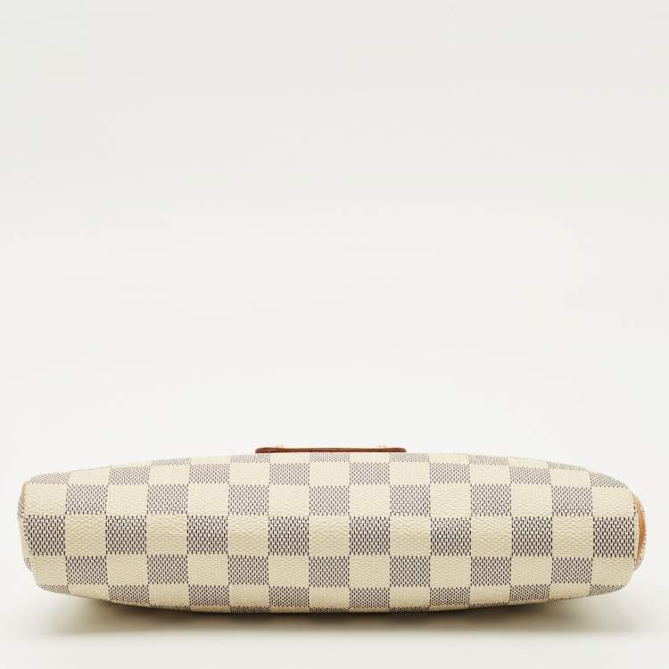 Pre Owned Louis Vuitton Damier Azur Canvas Eva Pochette