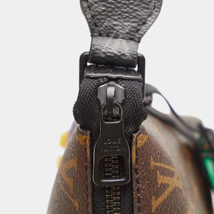 Pre Owned Louis Vuitton Brown Monogram LV Rubber Cruiser