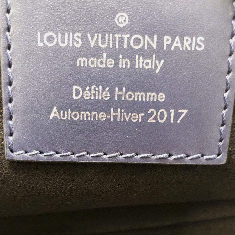 Pre Owned Louis Vuitton Blue Epi Monogram Danube PM