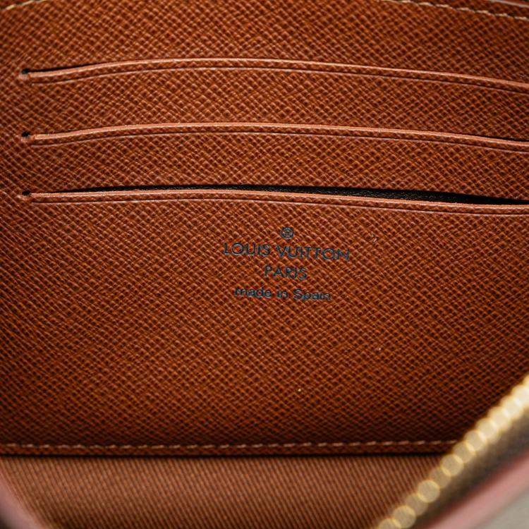 Pre Owned Louis Vuitton Brown Monogram Legacy Chain Clutch