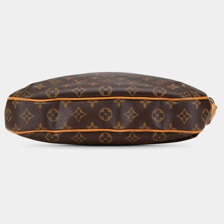 Pre Owned Louis Vuitton Brown Monogram Odeon MM