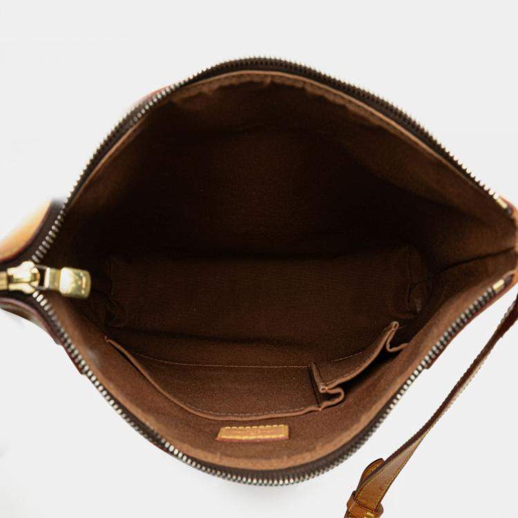 Pre Owned Louis Vuitton Brown Monogram Odeon MM