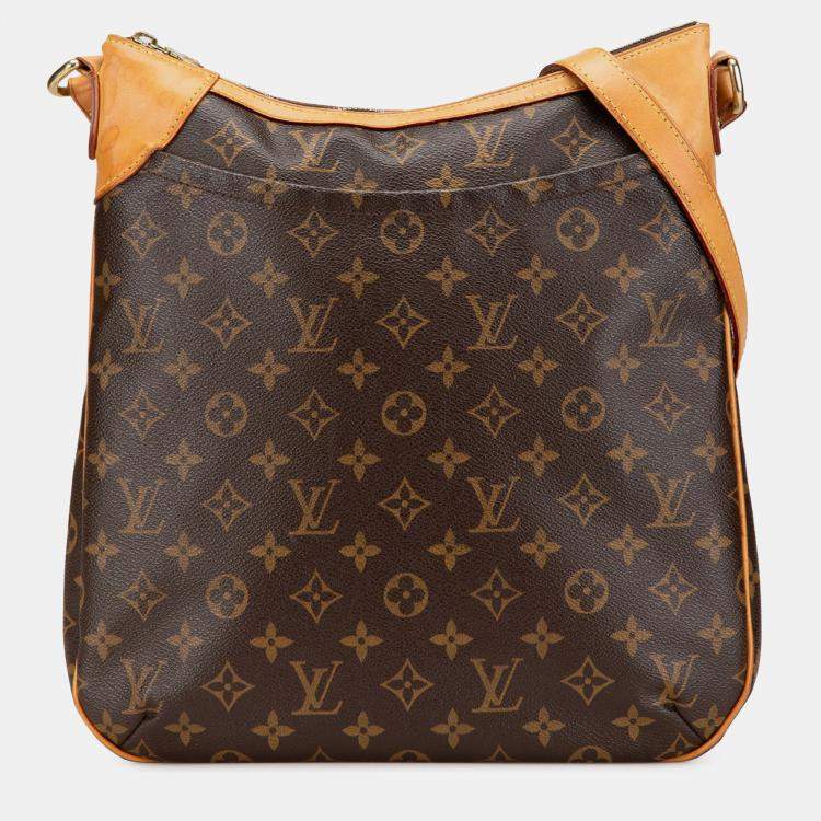 مملوكة مسبقًا Louis Vuitton Brown Monogram Odeon MM