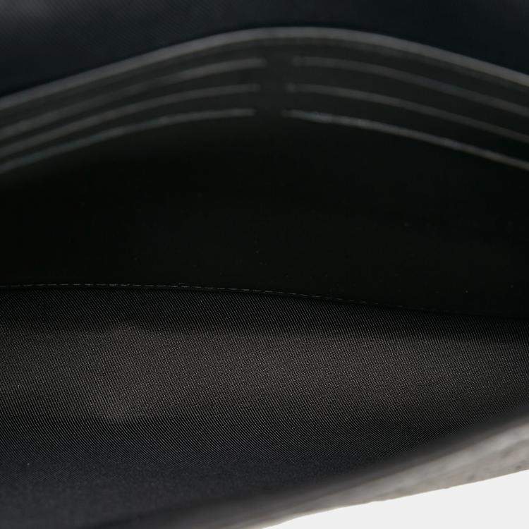 Pre Owned Louis Vuitton Black Monogram Taurillon Pochette Steamer