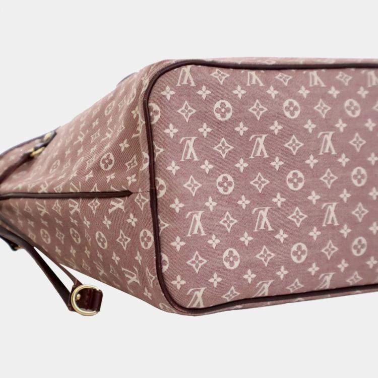 Pre Owned Louis Vuitton Pink Monogram Idylle Neverfull MM