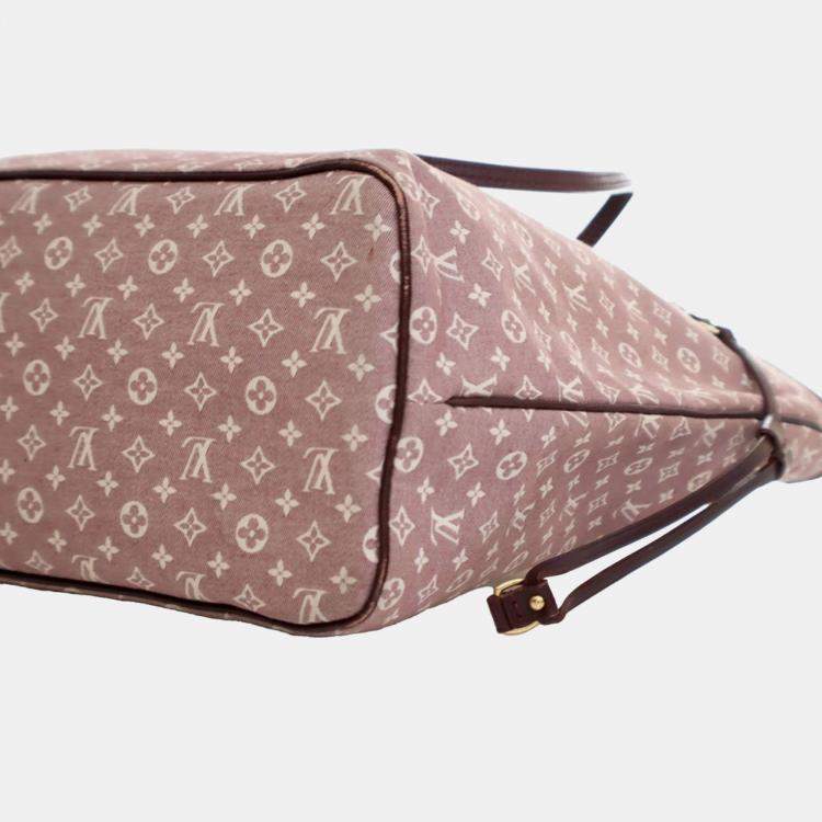 Pre Owned Louis Vuitton Pink Monogram Idylle Neverfull MM