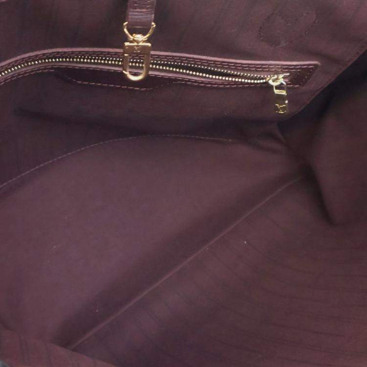 Pre Owned Louis Vuitton Pink Monogram Idylle Neverfull MM