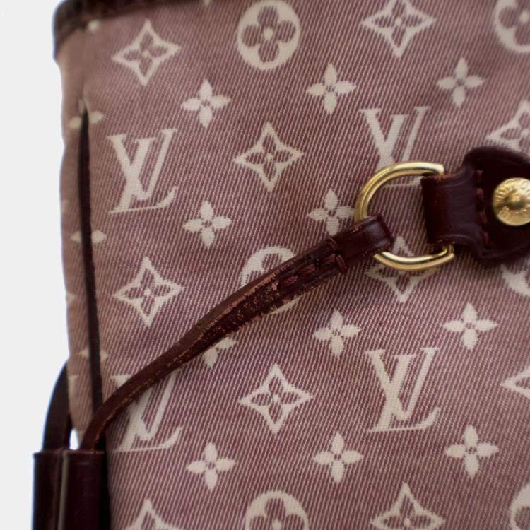 Pre Owned Louis Vuitton Pink Monogram Idylle Neverfull MM
