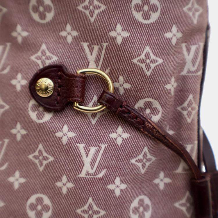 Pre Owned Louis Vuitton Pink Monogram Idylle Neverfull MM