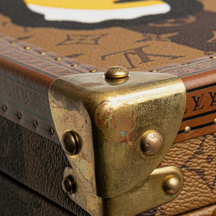 Pre Owned Louis Vuitton Monogram Nigo Cotteville 40