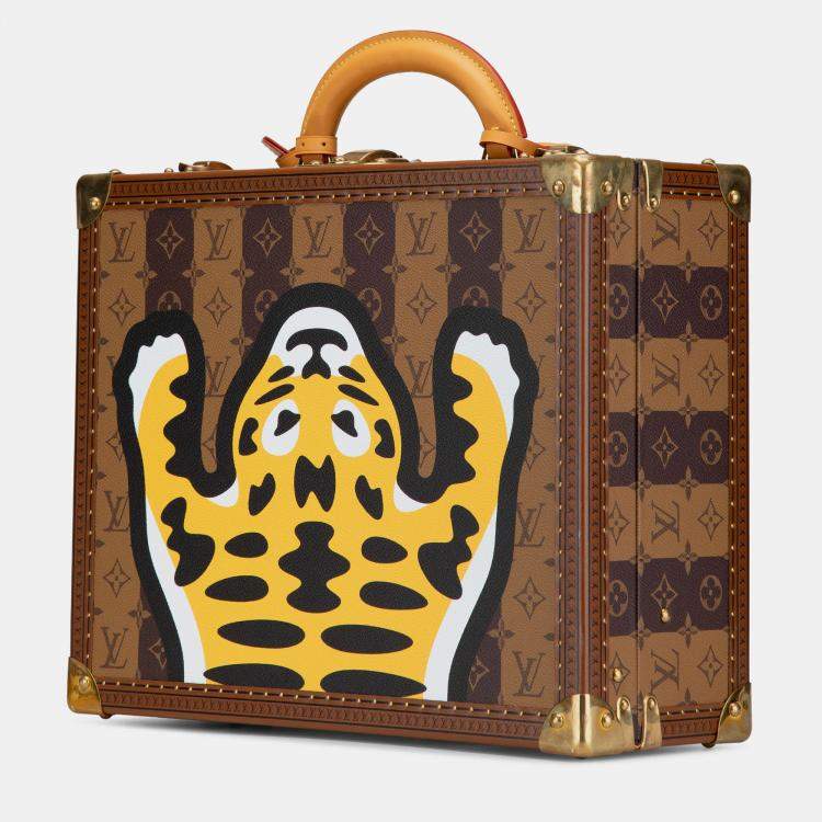 Pre Owned Louis Vuitton Monogram Nigo Cotteville 40