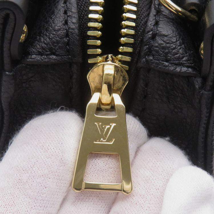 Pre Owned Louis Vuitton OnTheGo EW Black Empriente Leather Shoulder Bag