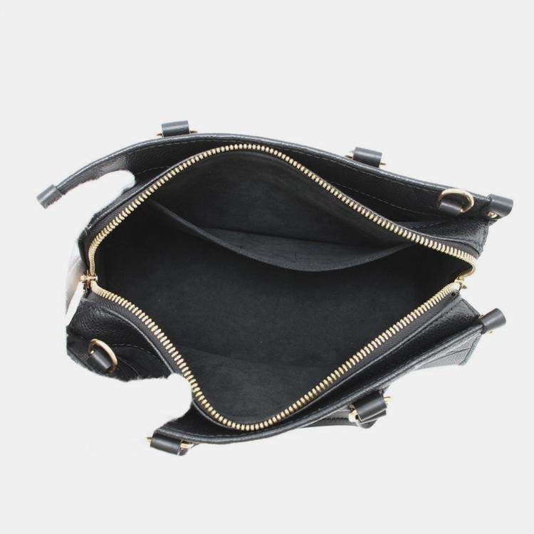 Pre Owned Louis Vuitton OnTheGo EW Black Empriente Leather Shoulder Bag