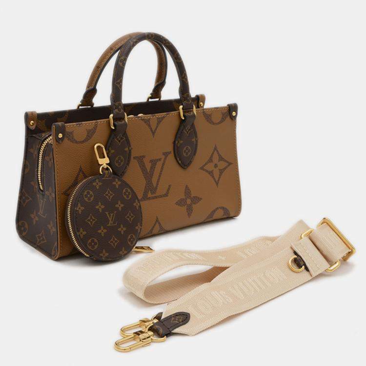 Pre Owned Louis Vuitton OnTheGo EW Black Shoulder Bag