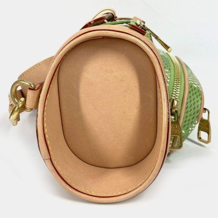 Pre Owned Louis Vuitton Golf Mini Green Damier Bag