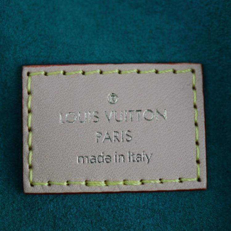 Pre Owned Louis Vuitton x Sun Yitian Rabbit Brown Monogram Canvas Wallet On Chain