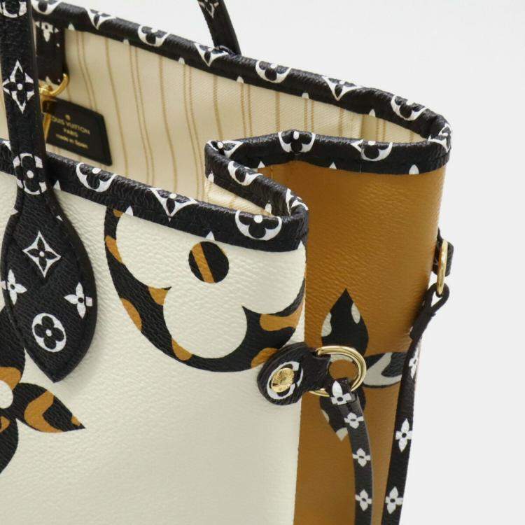 Pre Owned Louis Vuitton Neverfull NM Limited Edition Jungle Monogram Giant Tote Bag