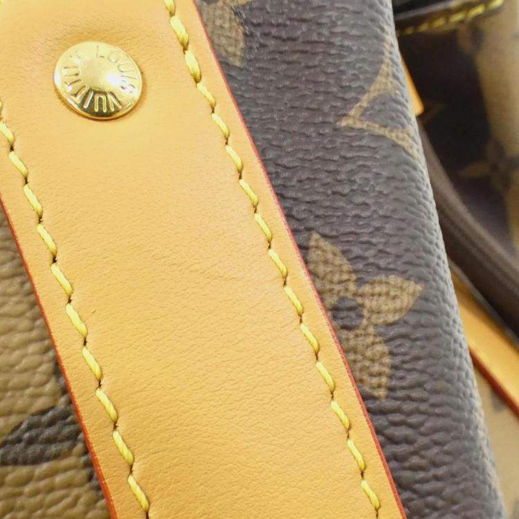 Pre Owned Louis Vuitton Monogram Stripe (Lv Squared) Randonne Messenger Shoulder Bag
