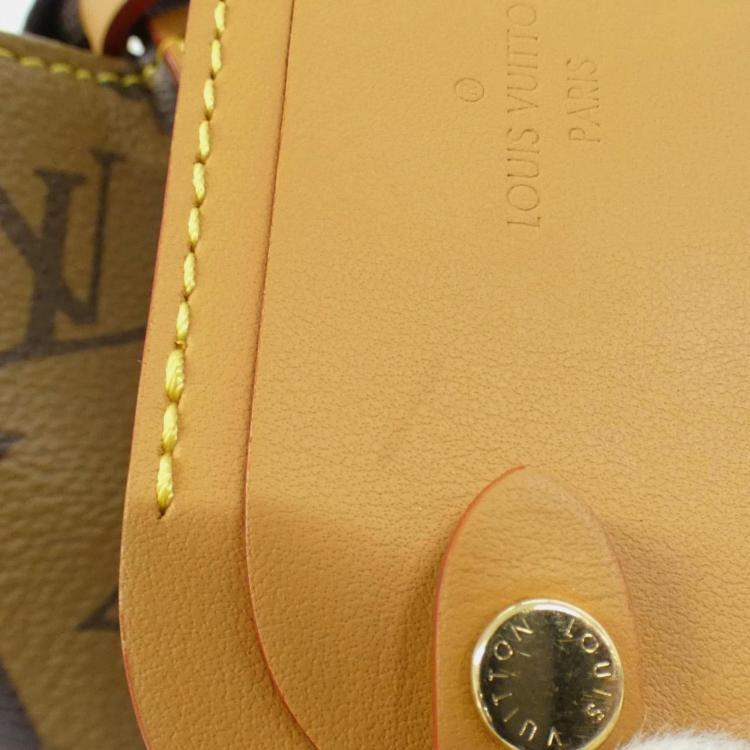 Pre Owned Louis Vuitton Monogram Stripe (Lv Squared) Randonne Messenger Shoulder Bag