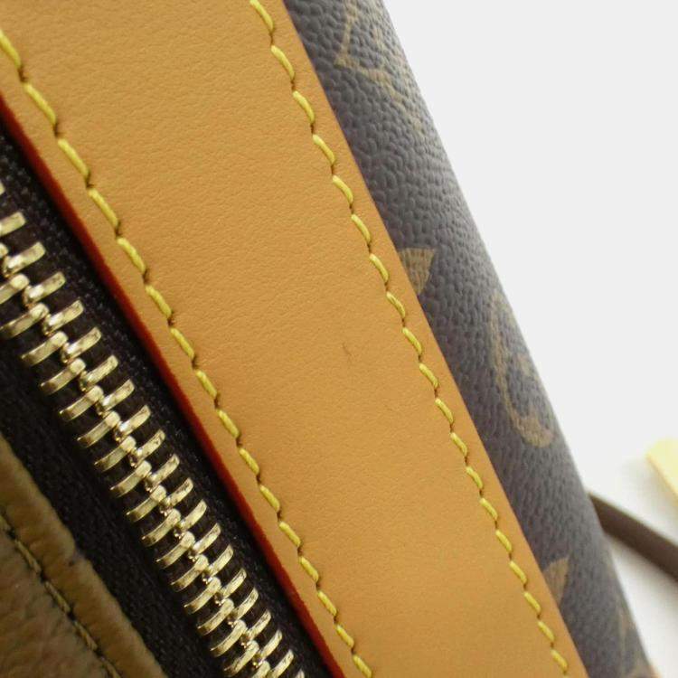 Pre Owned Louis Vuitton Monogram Stripe (Lv Squared) Randonne Messenger Shoulder Bag