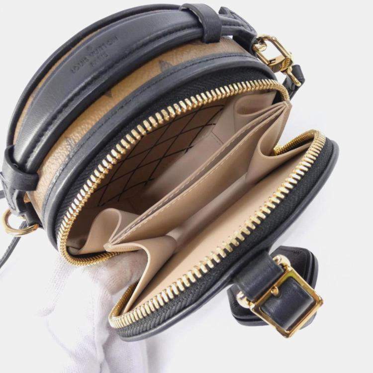 Pre Owned Louis Vuitton Monogram Reverse Mini Boite Chapeau Shoulder Bag