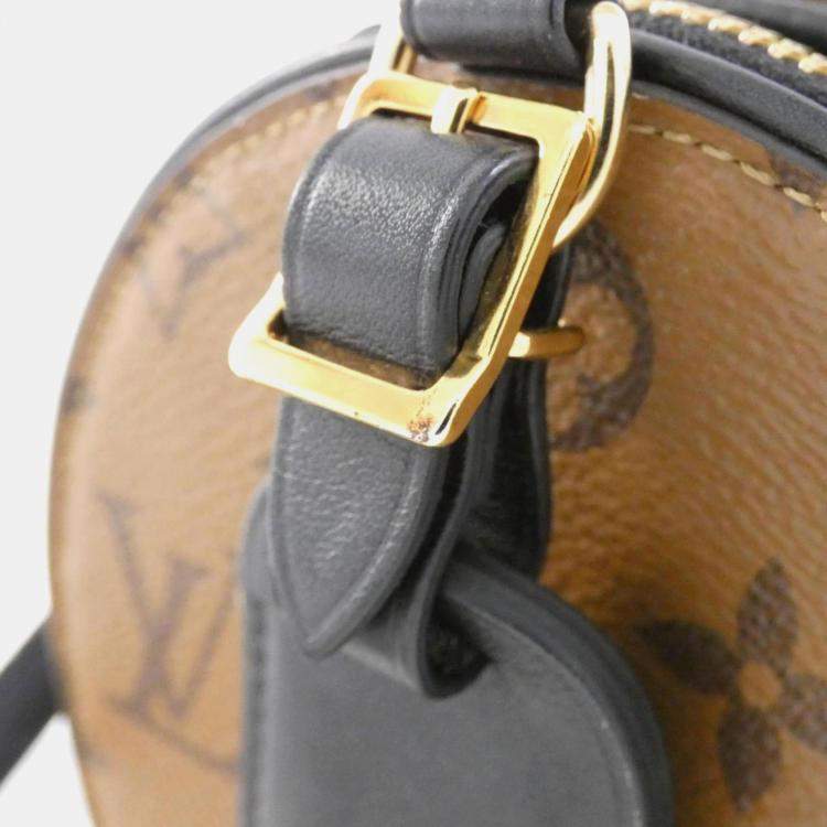 Pre Owned Louis Vuitton Monogram Reverse Mini Boite Chapeau Shoulder Bag