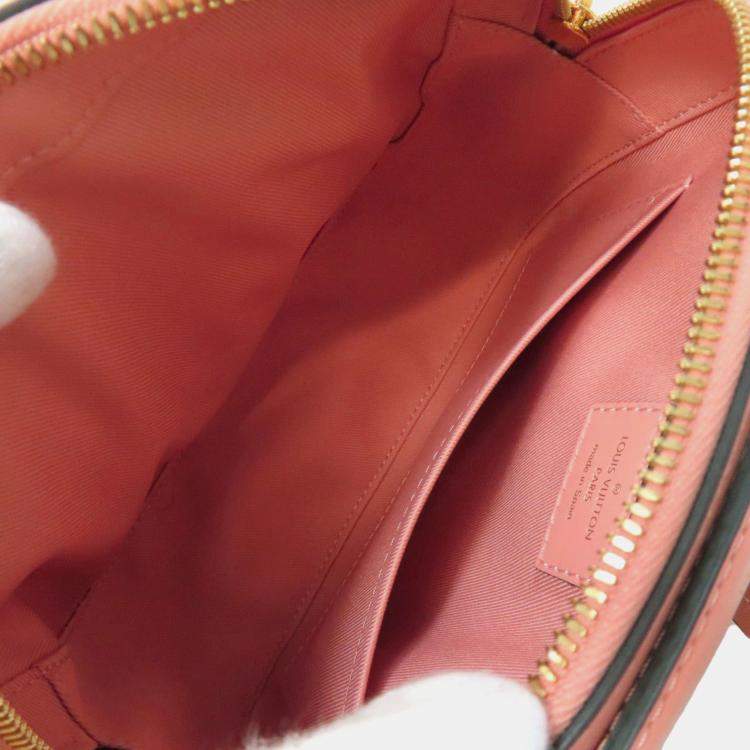 Pre Owned Louis Vuitton Santa Monica Shoulder Bag Damier Canvas