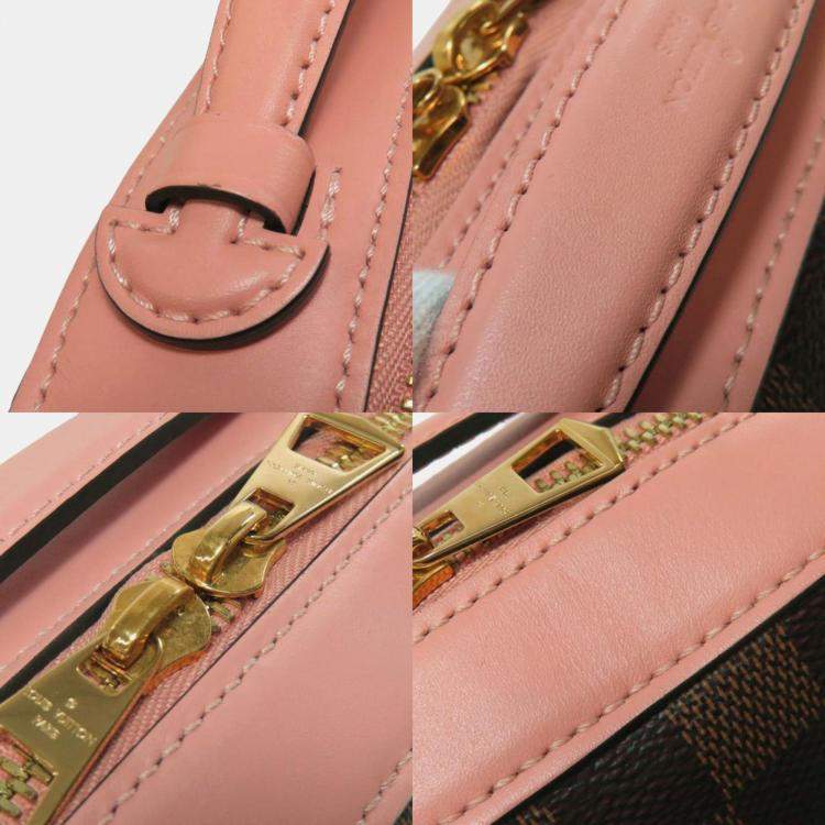 Pre Owned Louis Vuitton Santa Monica Shoulder Bag Damier Canvas