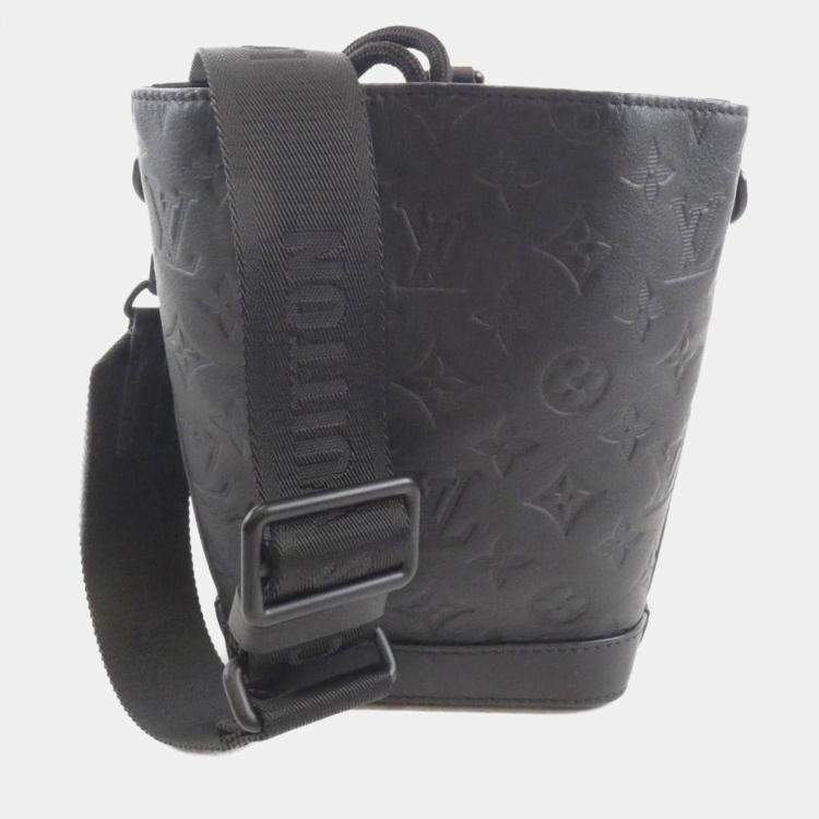 Pre Owned Louis Vuitton Monogram Shadow Noe Sling Shoulder Bag