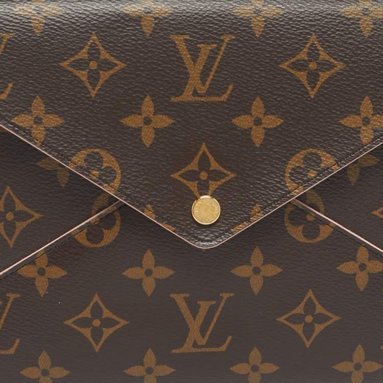Pre Owned Louis Vuitton Monogram Canvas Kirigami Pochette