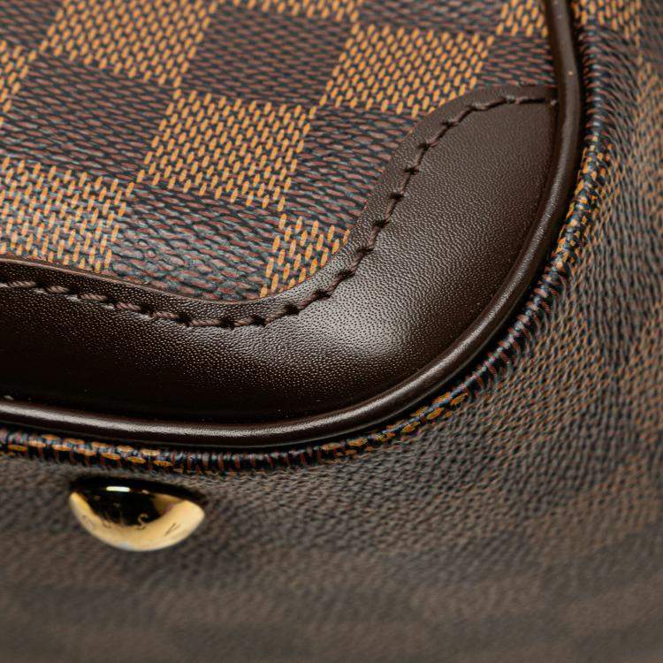 Pre Owned Louis Vuitton Brown Damier Ebene Verona PM
