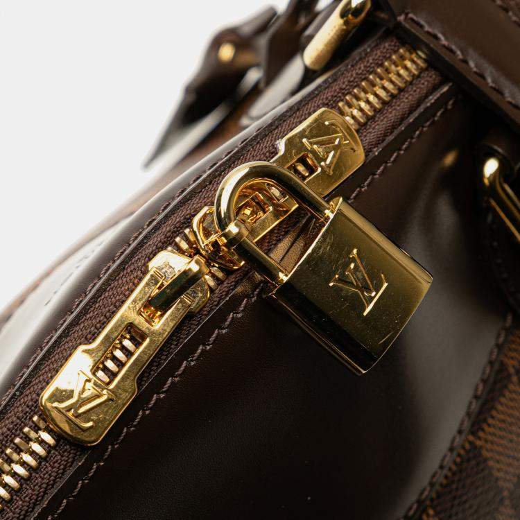 Pre Owned Louis Vuitton Brown Damier Ebene Verona PM