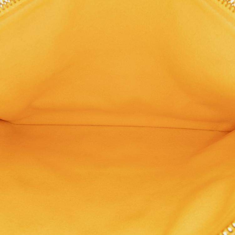 Pre Owned Louis Vuitton Yellow Monogram Coussin PM