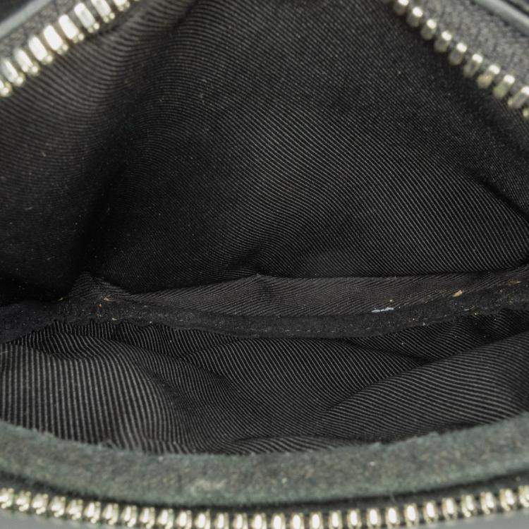 Pre Owned Louis Vuitton Black Damier Graphite 3D Amazone Sling Bag