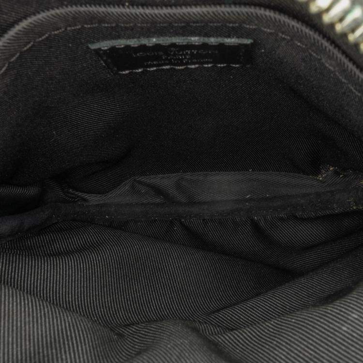 Pre Owned Louis Vuitton Black Damier Graphite 3D Amazone Sling Bag
