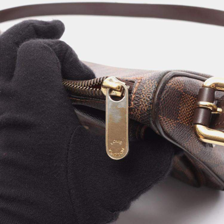 Pre Owned Louis Vuitton Ravello GM Damier Ebene Canvas Shoulder Bag