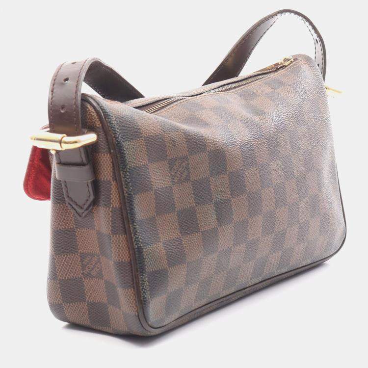 Pre Owned Louis Vuitton Ravello GM Damier Ebene Canvas Shoulder Bag