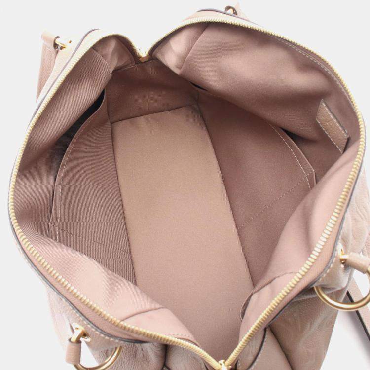 Pre Owned Louis Vuitton Ponthieu PM Monogram Empreinte Leather Shoulder Bag