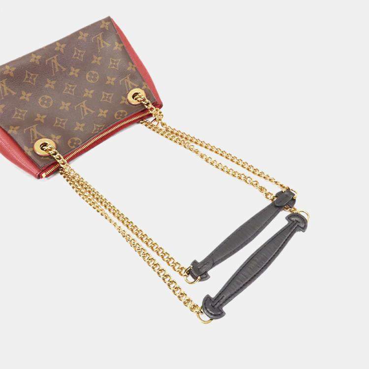 Pre Owned Louis Vuitton Brown Monogram Surene BB