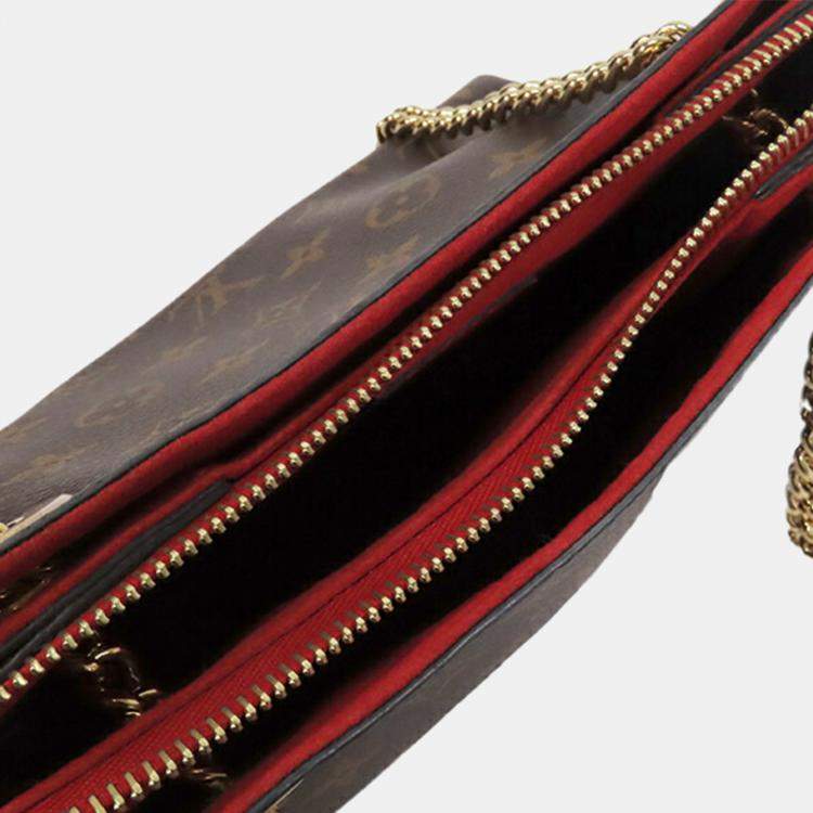Pre Owned Louis Vuitton Brown Monogram Surene BB