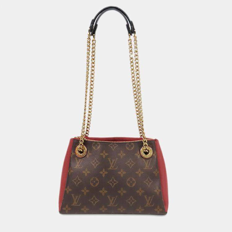 Pre Owned Louis Vuitton Brown Monogram Surene BB