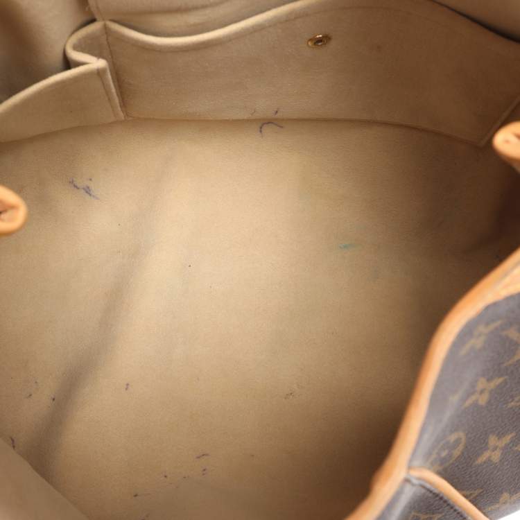 Pre Owned Louis Vuitton Monogram Canvas Galliera PM Bag