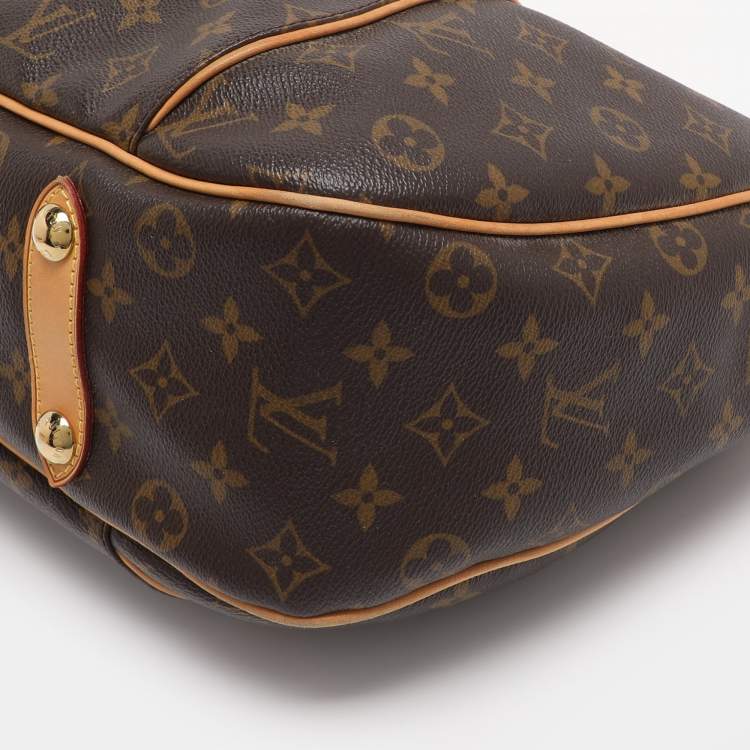 Pre Owned Louis Vuitton Monogram Canvas Galliera PM Bag